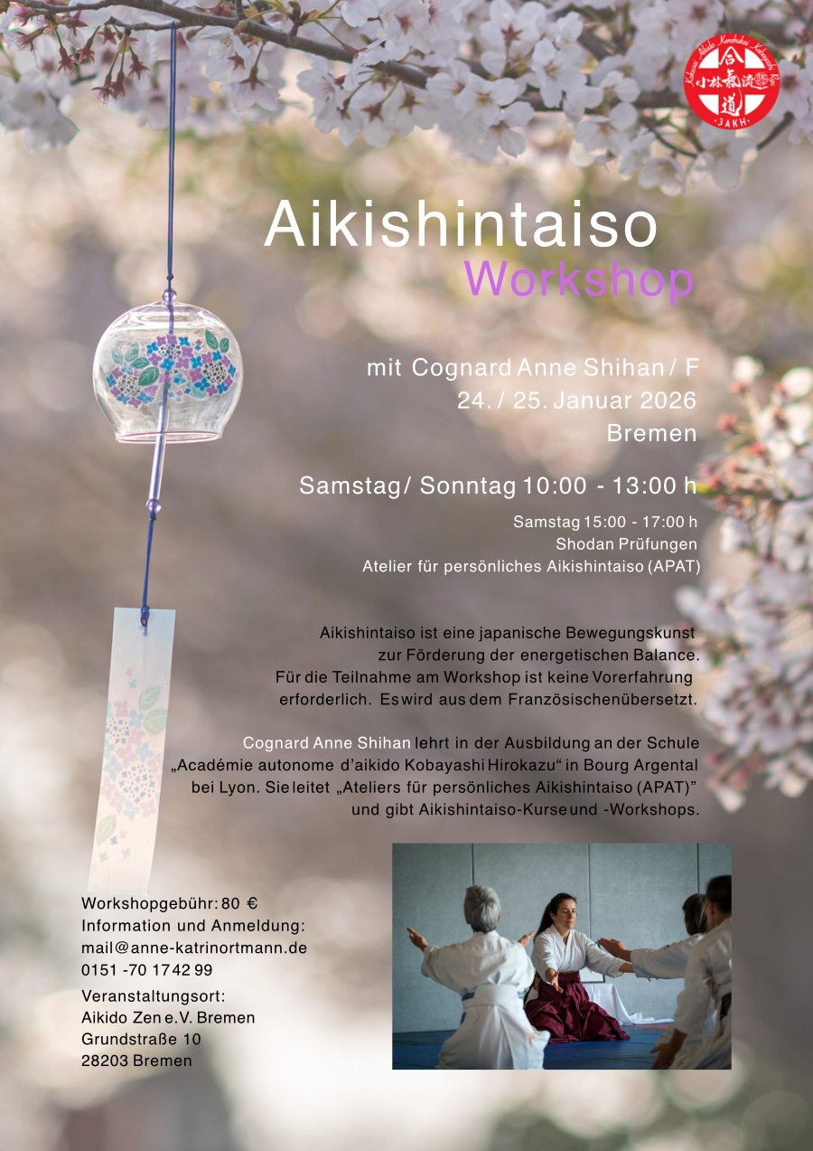 staż aikido i aikishintaiso w Bremie 2026 - szczegóły