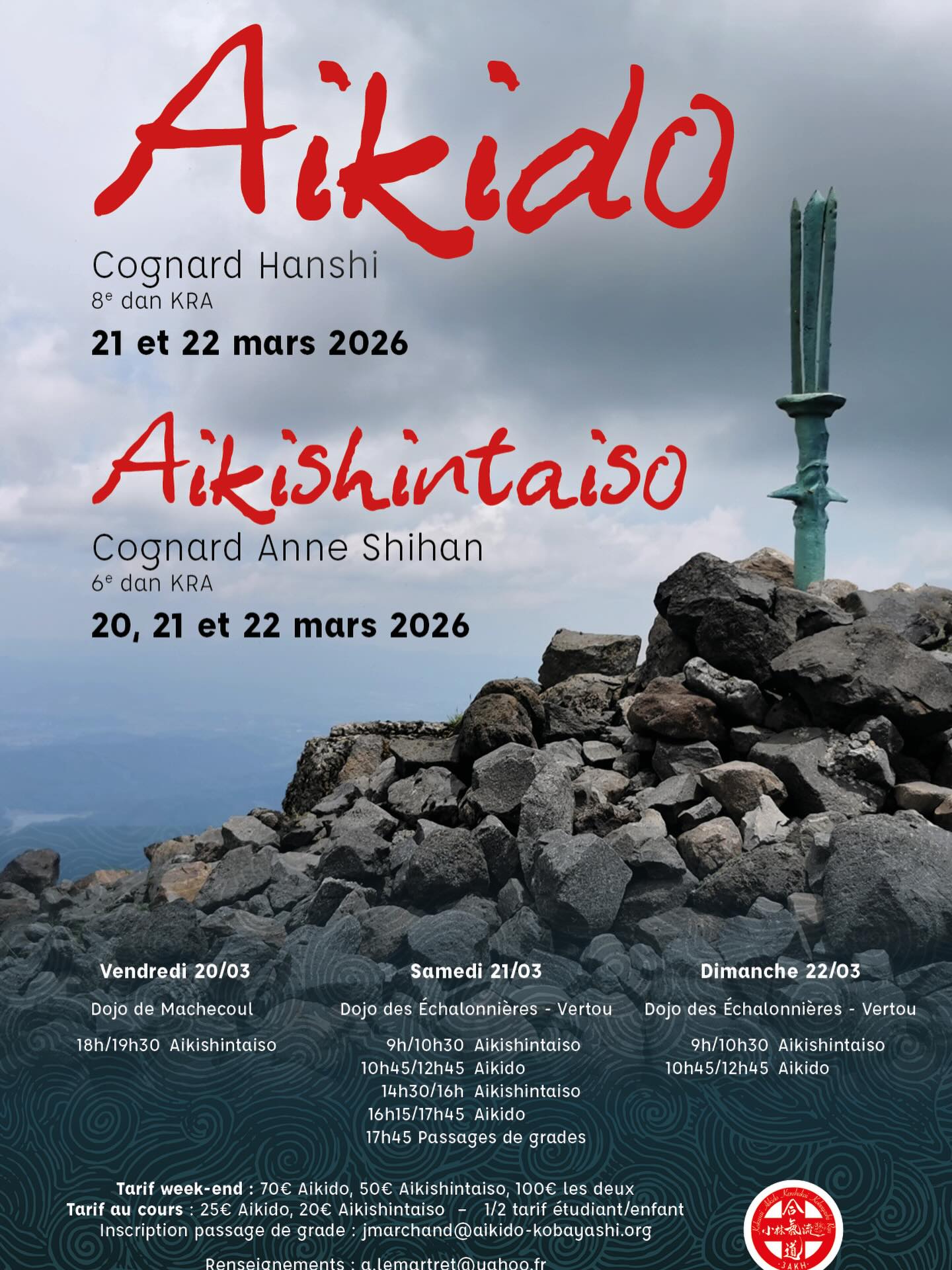 Staż aikido i aikishintaiso w Bretanii 2026 - szczegóły